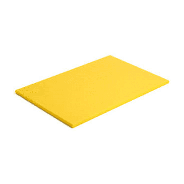 Chop Board 18x12x1" Yellow