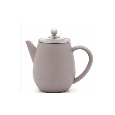 Eva Double-walled Teapot 0.5l + Filter - Matt Concrete Grey