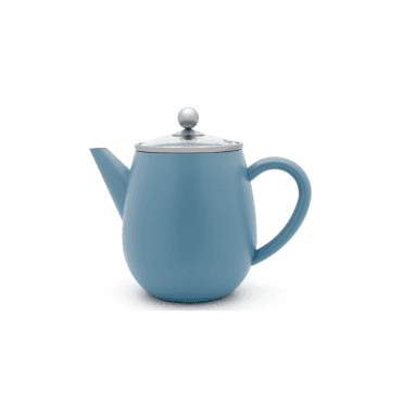 Eva Double-walled Teapot 1.1l + Filter - Ice Blue