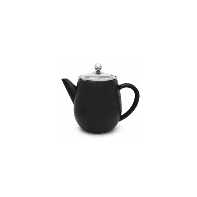 Amefa Eva Double-walled Teapot 1.1l + Filter - Matt Black