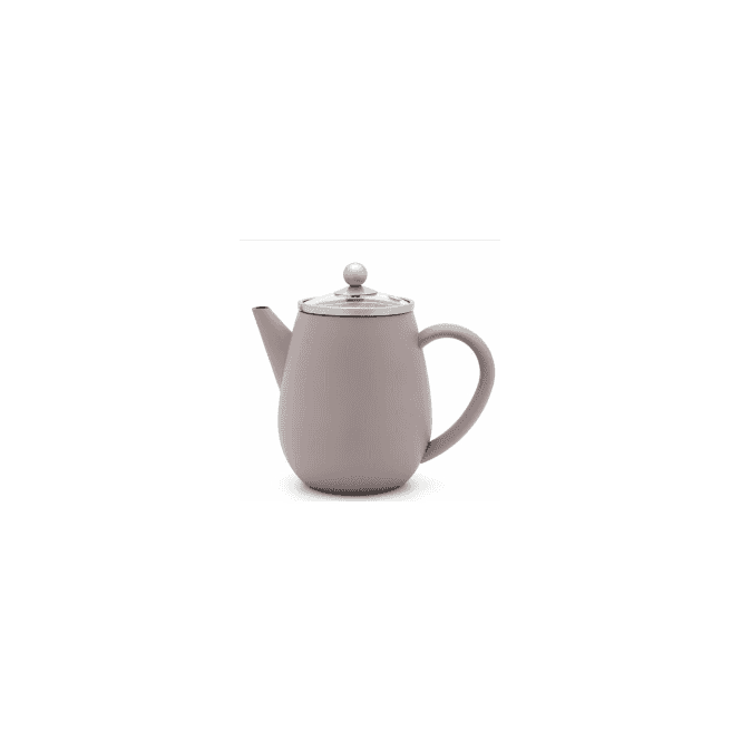 Amefa Eva Double-walled Teapot 1.1l + Filter - Matt Concrete Grey