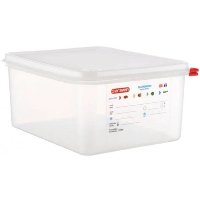 Araven  Gastro 1/2 - 200mm - 12.5L - With Lid (3035)