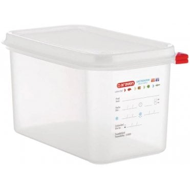 Araven Gastro 1/4 - 150mm - 4.3L - With Lid (3028)