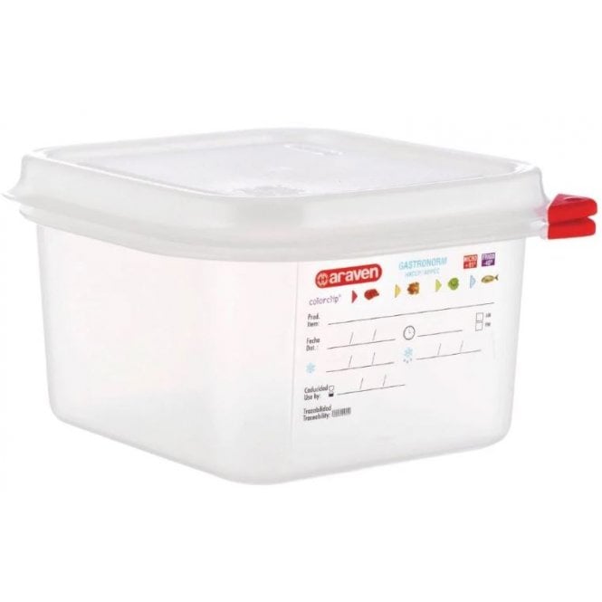 Araven  Gastro - 1/6 - 100mm - 1.7L With Lid (3024)