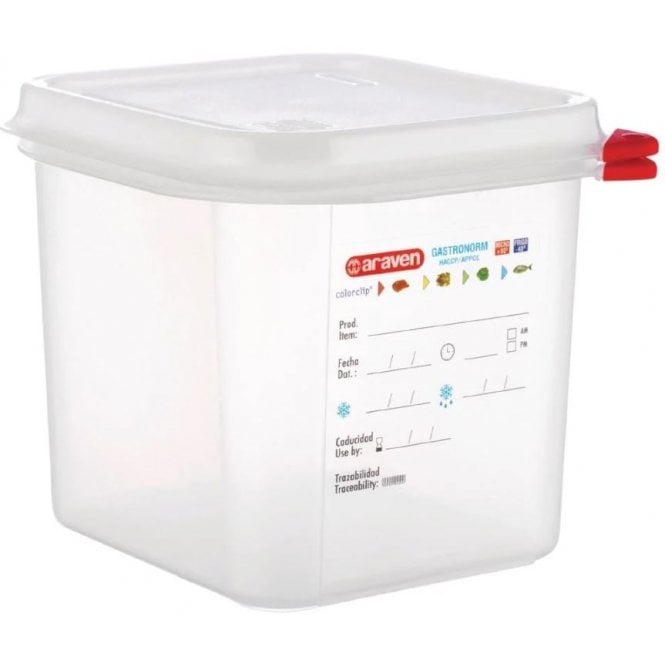 Araven  Gastro 1/6 - 150mm - 2.6L - With Lid (3025)