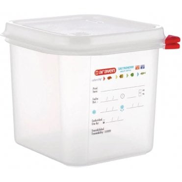 Araven Gastro 1/6 - 150mm - 2.6L - With Lid (3025)