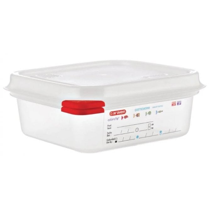 Araven  Gastro - 1/6 - 65mm - 1.1L - With Lid (3023)