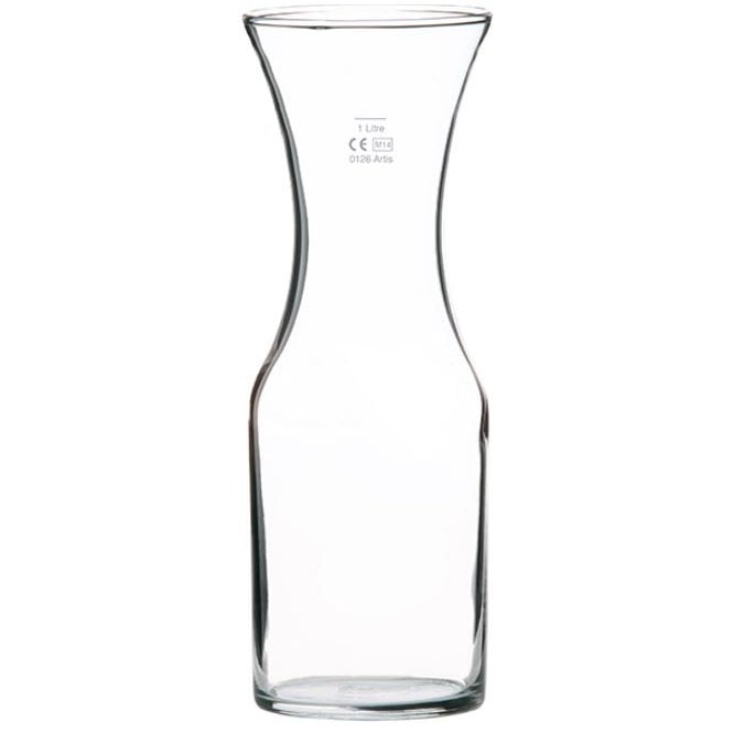 Artis Carafe 1 Litre / 35oz Ce Marked Libbey (Box Of 12)