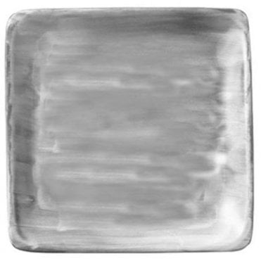 Grey Modern Rustic Flat Square Plate - 6" (15cm) (Box Of 12)