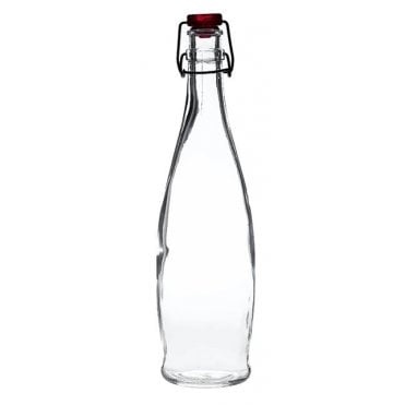 Indro Water Bottle 1L Red Cap (Box Of 6)