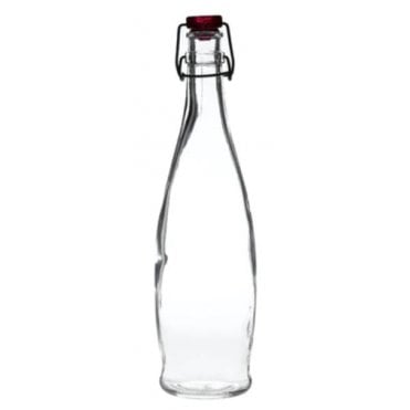 Indro Water Bottle 355ml / 12.5oz  Red Cap (Box Of 6)