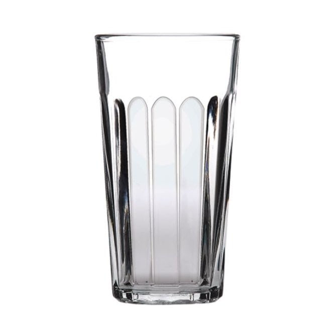 Artis Paneled 16oz (47cl) Cooler Coffee Glass (Box Of 12)