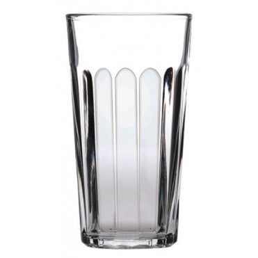 Paneled 16oz (47cl) Cooler Coffee Glass (Box Of 12)