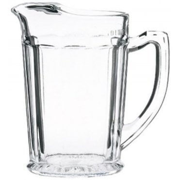 Pitcher 2 Pint / 1.1L Panelled Ce Marked (Box Of 6)
