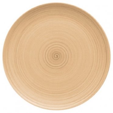 Sand Modern Rustic Flat Coupe Plate - 6" (15cm) (Box Of 12)
