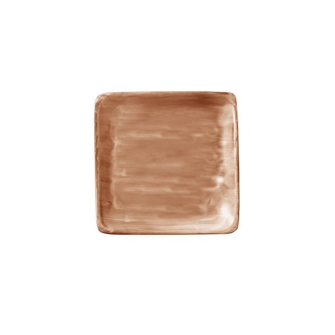 Artis Sand Modern Rustic Flat Square Plate - 6