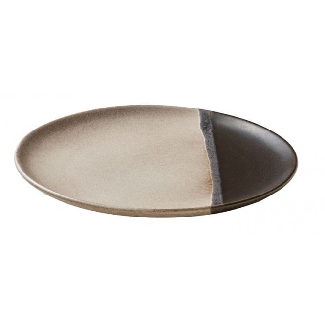 Artis Spot On Black Coupe Plate 23cm/9