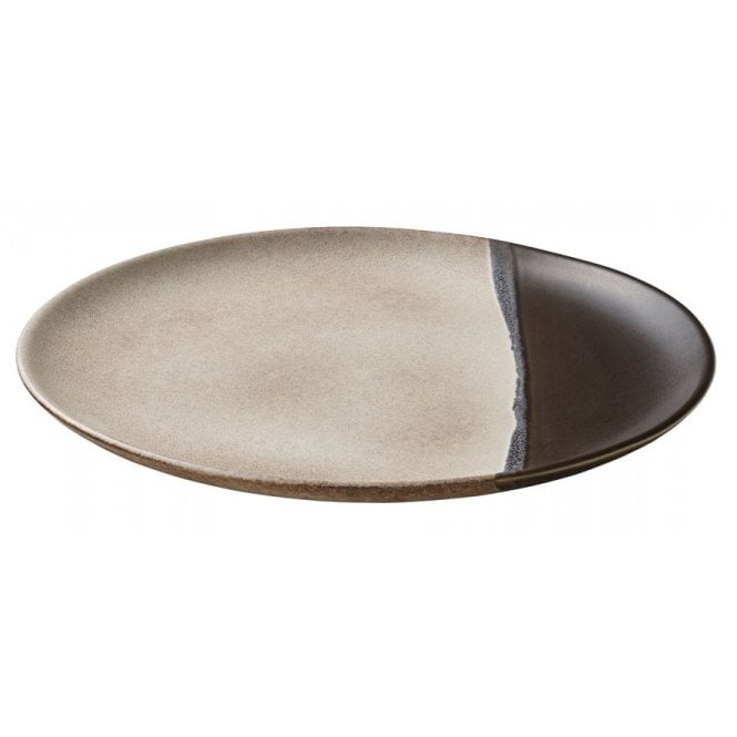 Artis Spot On Black Coupe Plate 29cm/11.4