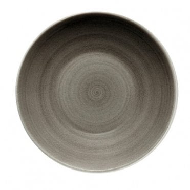 Wood Modern Rustic Deep Coupe Plate - 12" (30cm) (Box Of 12)
