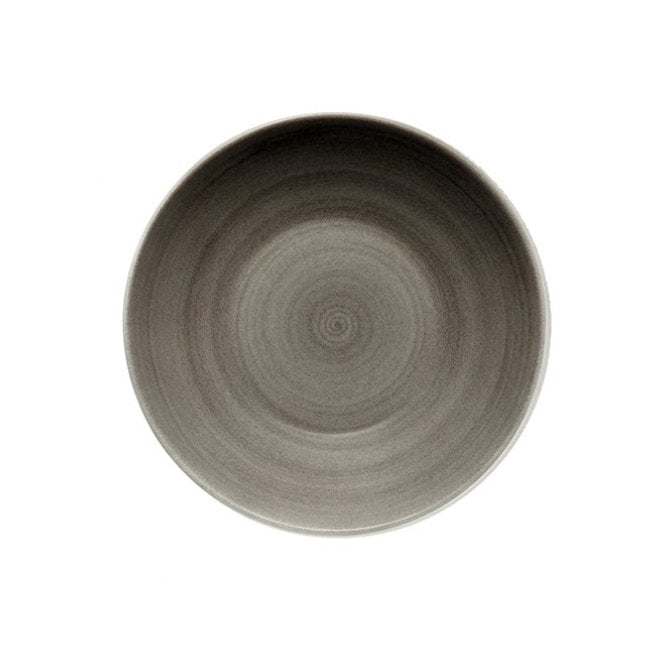 Artis Wood Modern Rustic Deep Coupe Plate - 9.4
