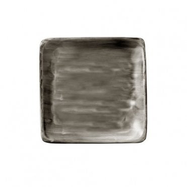 Wood Modern Rustic Flat Square Plate - 6" (15cm) (Box Of 12)