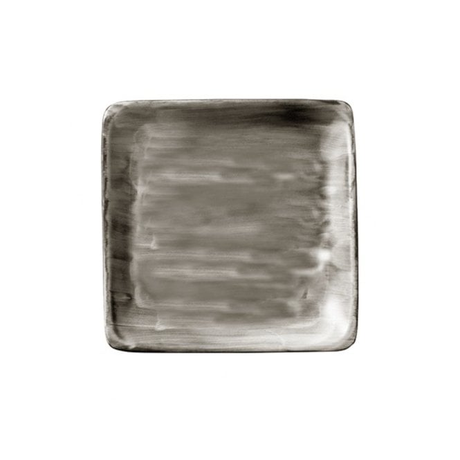 Artis Wood Modern Rustic Flat Square Plate - 8.26