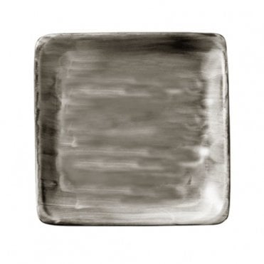 Wood Modern Rustic Flat Square Plate - 8.26" (21cm) (Box Of 12)
