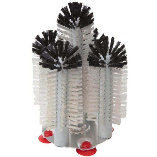 Beaumont 5 Head Glass Wash Brush Set