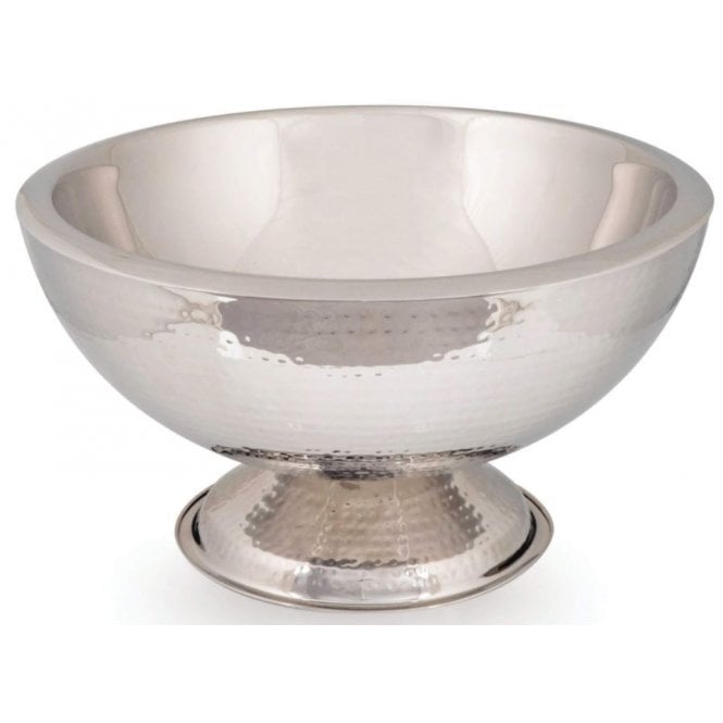 Beaumont Bellagio Wine & Champagne Cooler H23cm X D43cm Hammered Finish