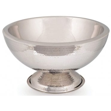 Bellagio Wine & Champagne Cooler H23cm X D43cm Hammered Finish
