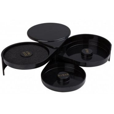 Black 3 Tier Glass Rimmer