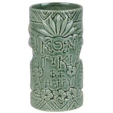 Ceramic Kon Tiki Mug Green 630ml