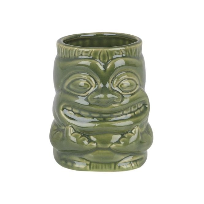 Beaumont Ceramic Tiki Mug W/handle Sea Green 425ml
