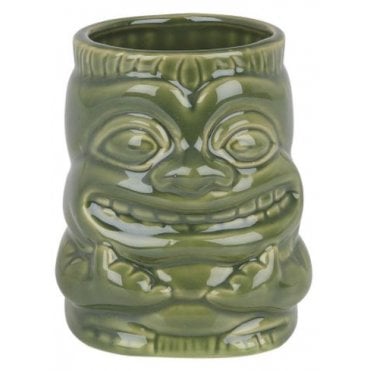 Ceramic Tiki Mug W/handle Sea Green 425ml