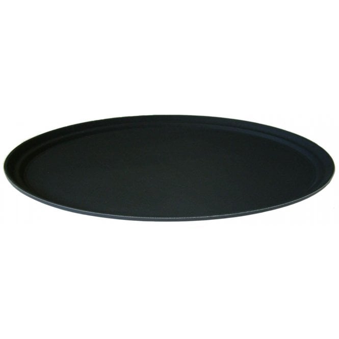 Beaumont Griptite Tray Black Oval 69cm / 27