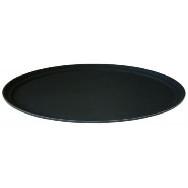 Griptite Tray Black Oval 69cm / 27"