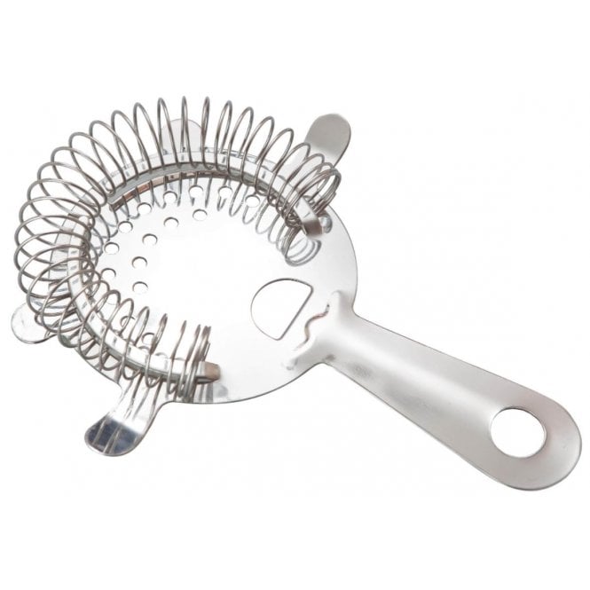 Beaumont Hawthorn Strainer 4 Prong Stainless Steel