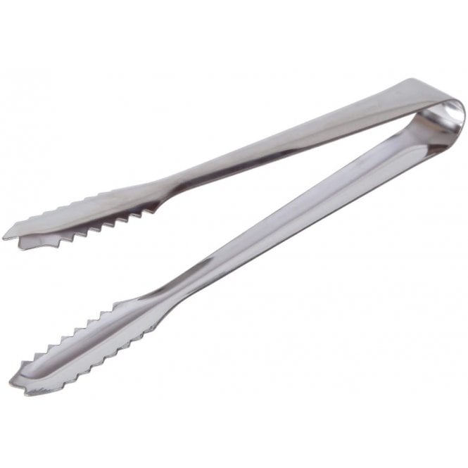 Beaumont Ice Tongs Finger Type S/s (18cm / 7