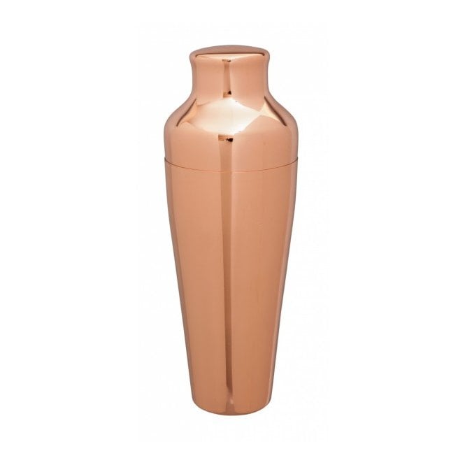 Beaumont Mezclar Copper Plated Art Deco Shaker 550ml