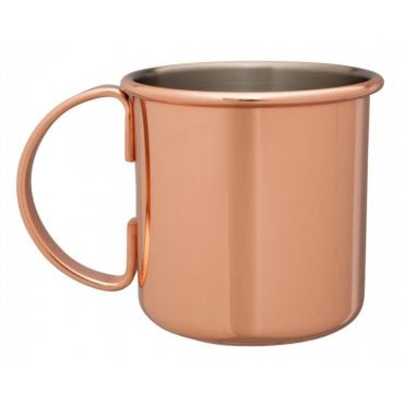 Mezclar Moscow Mule Mug Copper Plated Straight Sides 500ml