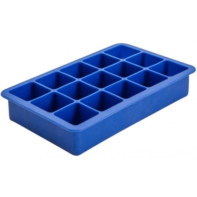 Beaumont Silicone Blue 15 Section Ice Mould - 1.25