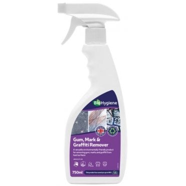 Biohygiene Gum, Mark And Grafitti Remover Rtu 750ml (Box Of 6)
