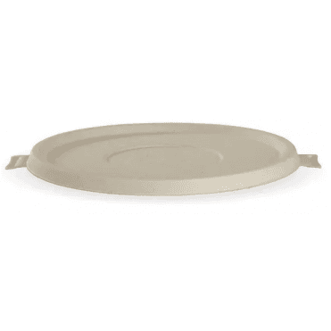 Biocane Natural Lid for 40oz BioBowl (Pack of 400)