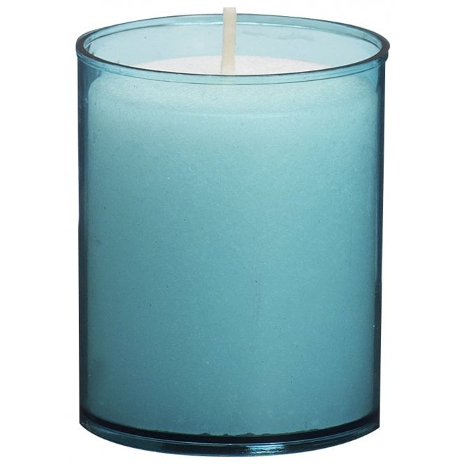 Bolsius Aqua Blue Relight Refill Candles (Box Of 20)