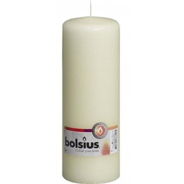 Pillar Candles 70 X 200mm / 8x3" Ivory (Box Of 6)