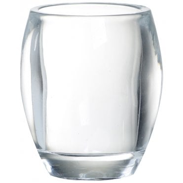 Transparent Relight Holder Oval, H110xl180xw270mm, (Box Of 6)