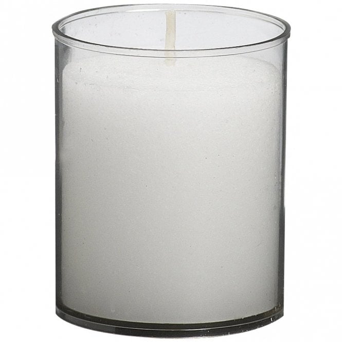Bolsius Transparent Relight Refills 64/52mm Tray 20, H65xl260xw208mm (Box Of 4)