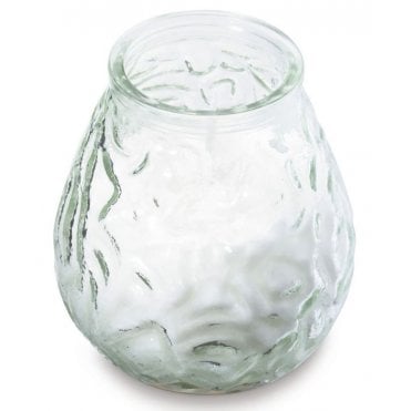 White Candle Low Boy (Single) (Box Of 12)