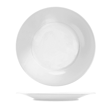 Art De Cuisine Menu Broad Rim Dinner Plate - 12" (30.5cm) (Box Of 6)