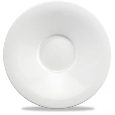 Art De Cuisine Menu Broad Rim Tea Saucer - 3.5" (16.5cm) (Box Of 6)